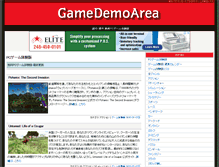 Tablet Screenshot of gamedemo.bestgamearea.com